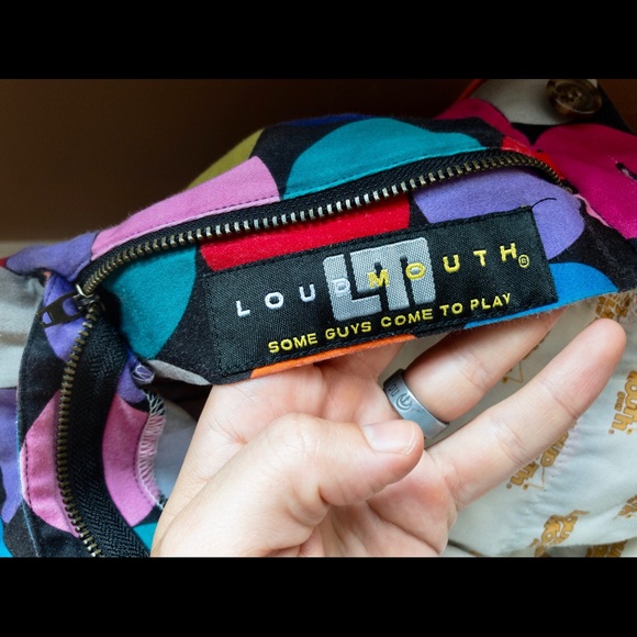 LOUDMOUTH men’s retro golf shorts - Picture 6 of 7